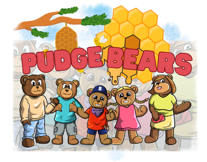 Pudge Bears — Official Logo